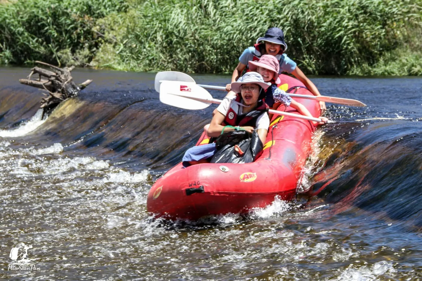 Breede River rafting - Extreme Camps