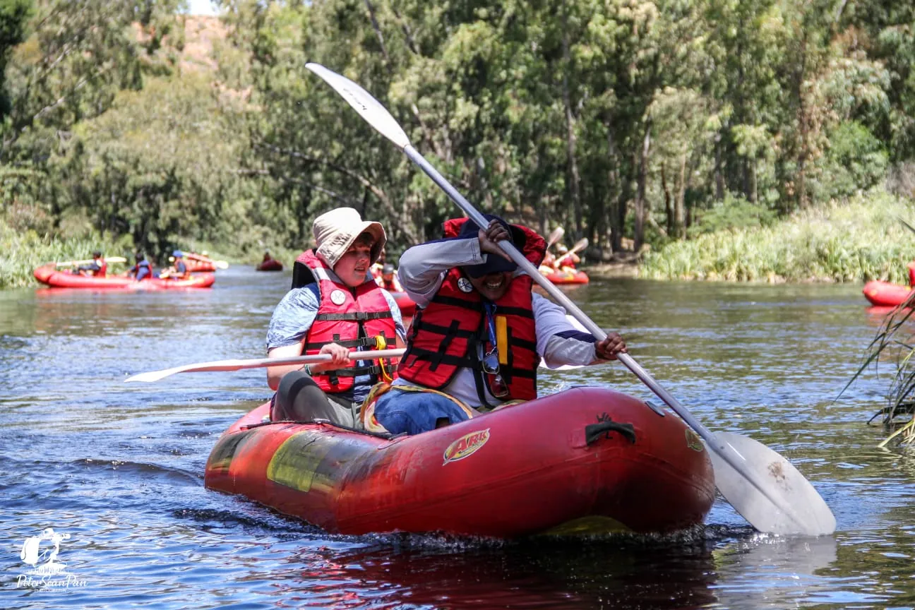 Breede River rafting - Extreme Camps